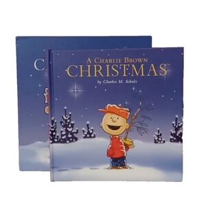 A Charlie Brown Christmas Deluxe 50th Anniversary Edition Hardcover Book, Poster